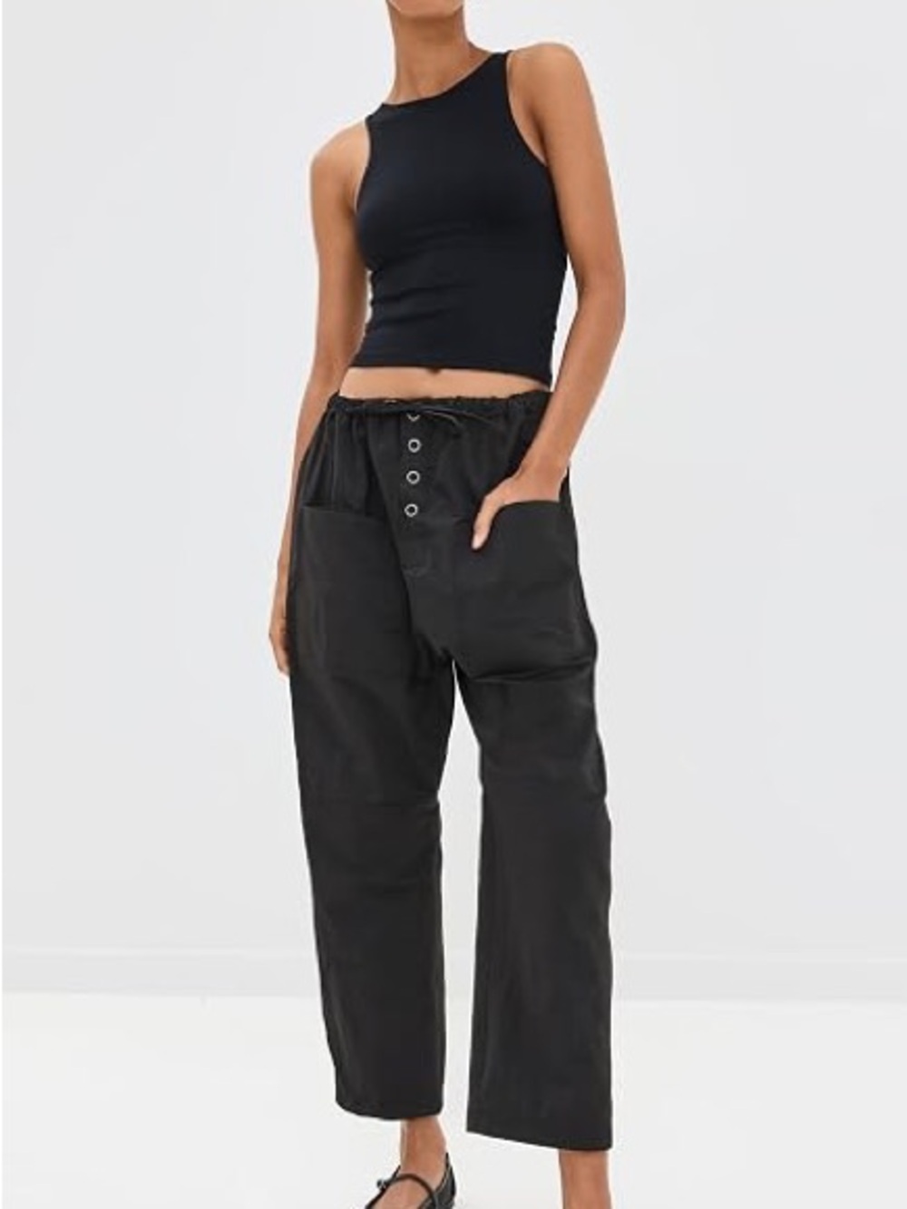 Lioness Black Parson Pant NWOT